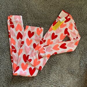 NWT TCP Heart Valentines pajamas